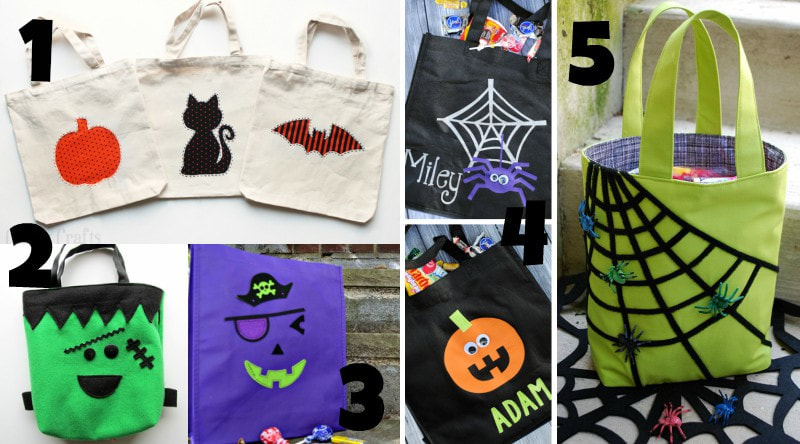 Fun DIY trick-or-treat Halloween bags for kids
